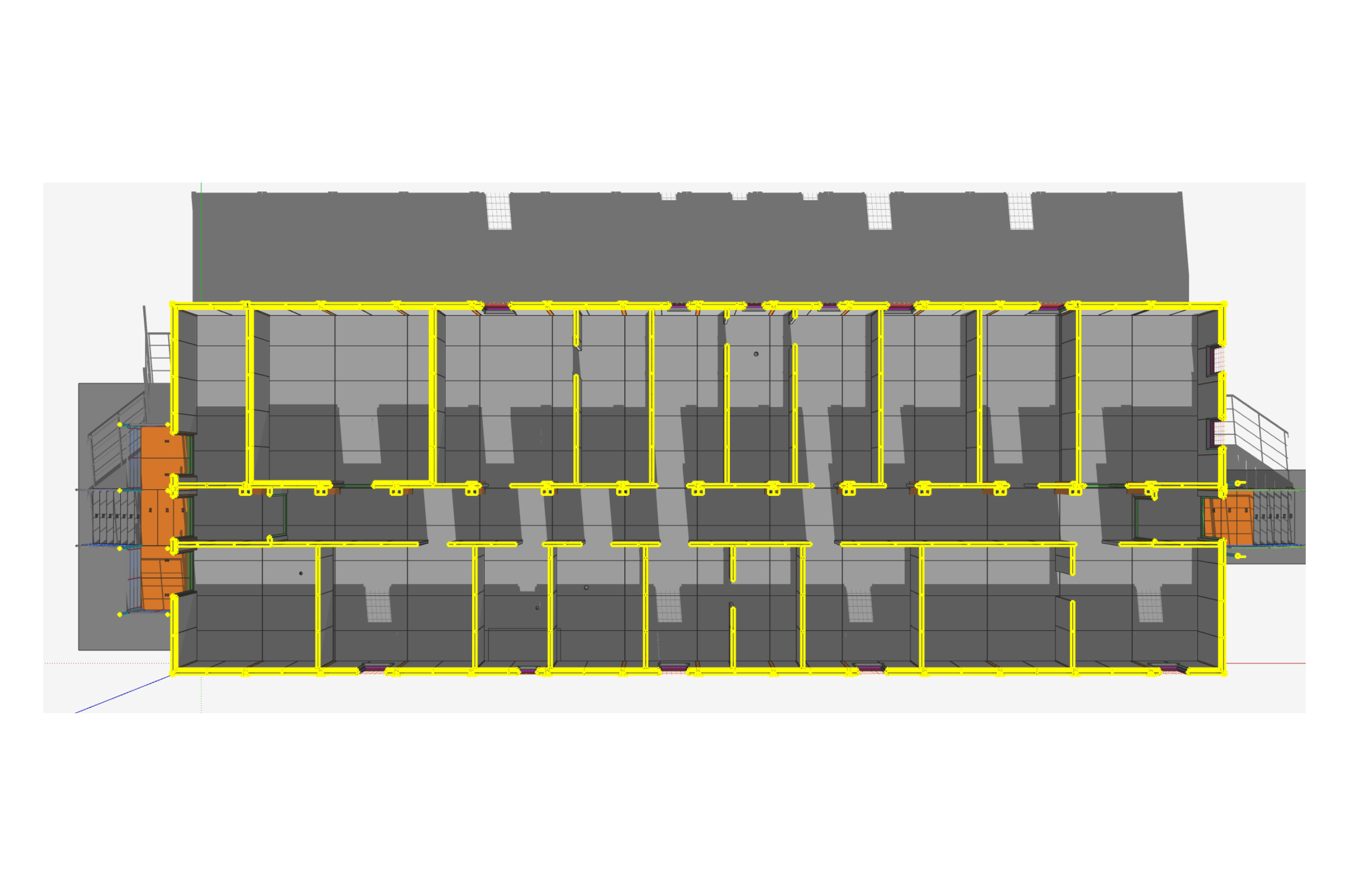 Проект модульного общежития из блок контейнеров Boxwel